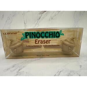 Winnif Pinocchio Eraser NOS Design by Jason Pang